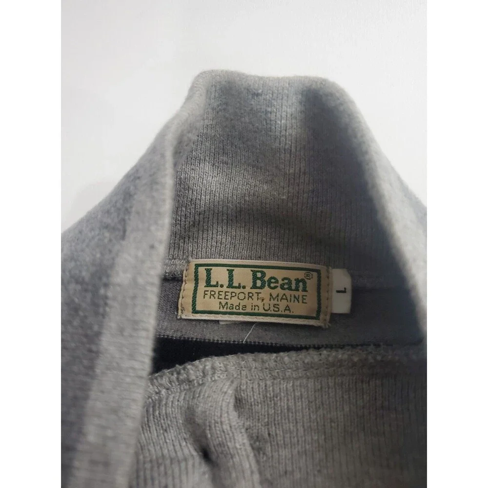 L.L. Bean Men's Long Sleeve Pull Over Turtleneck Sweater, Large‎